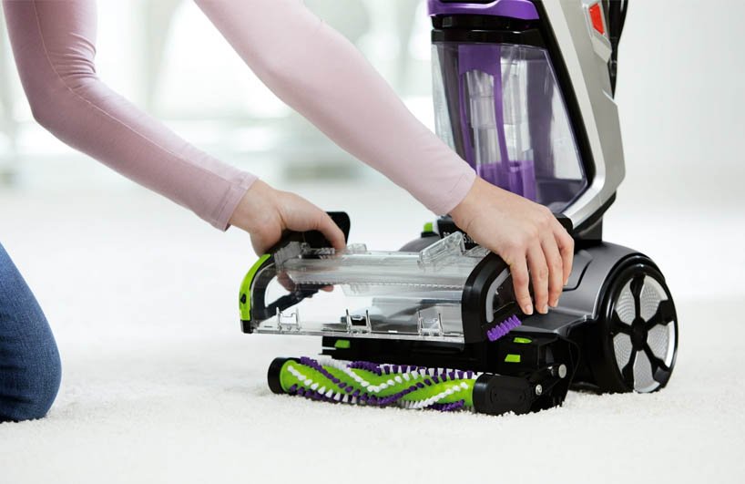 so sánh máy hút bụi cầm tay với máy giặt thảm